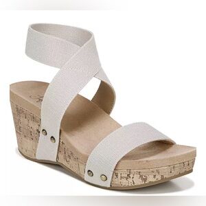 Life Stride Del Mar Bone Gore Sandals